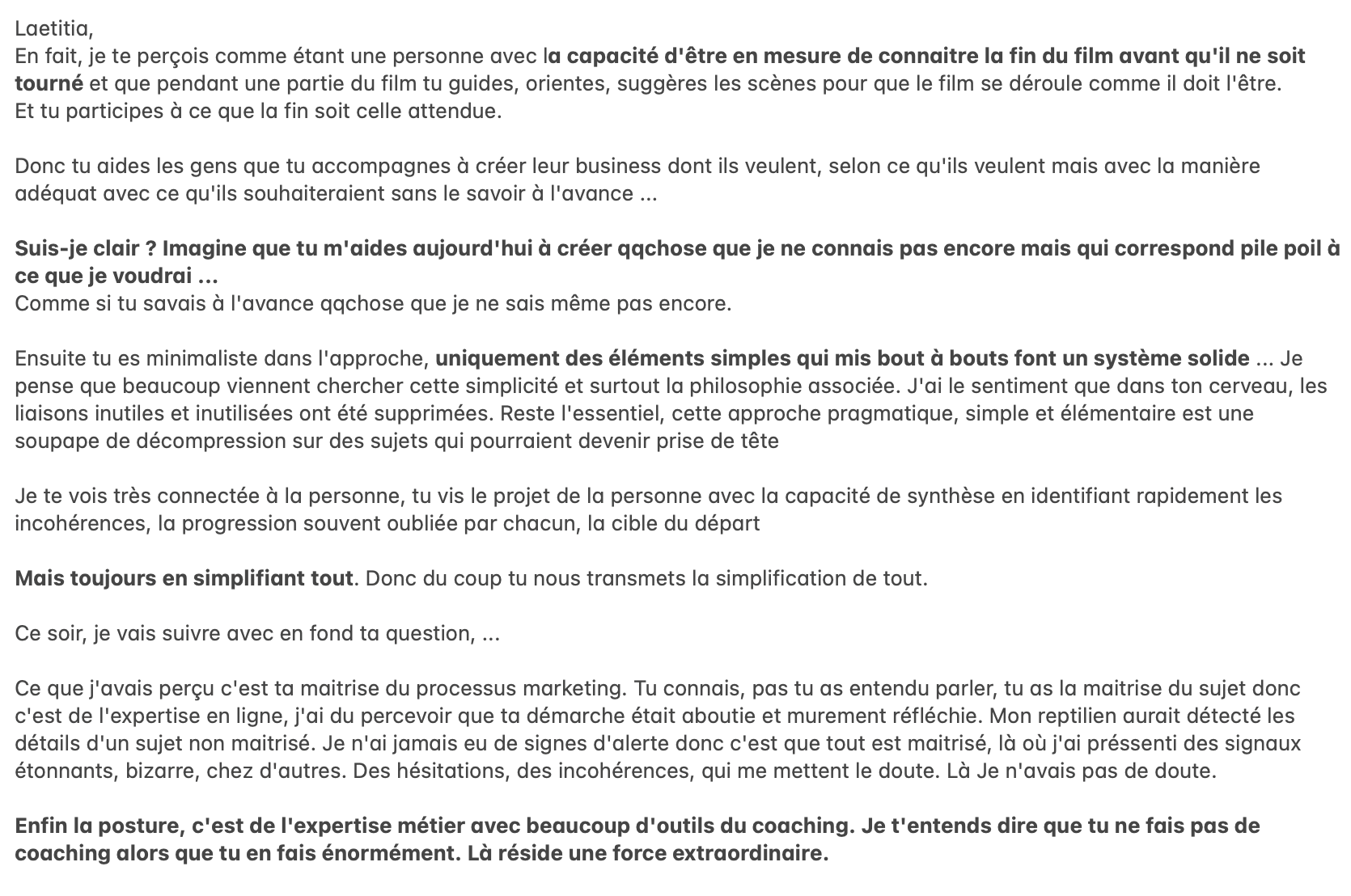 Eric barthélémy laetitia martos avis